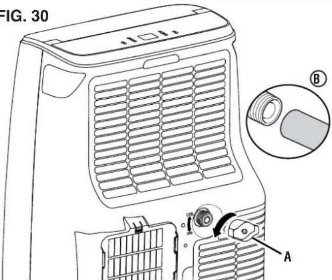 WESTINGHOUSE WPac8000s - Drenaje continuo en modo seco: - 2