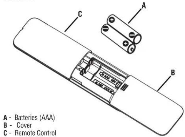 WESTINGHOUSE WPac8000s - UP/DOWN BUTTONS (4) - 1