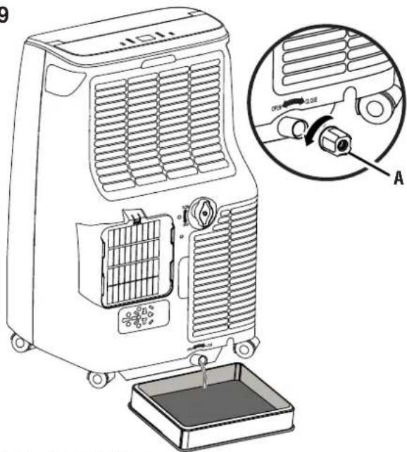 WESTINGHOUSE WPac8000s - Vidange continue en mode sec: - 1