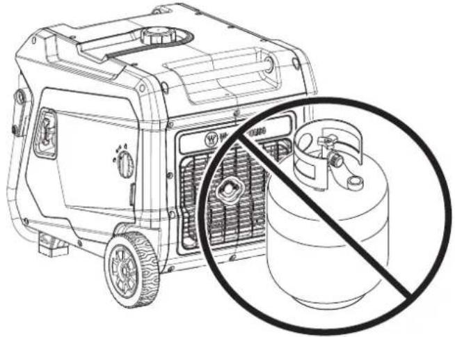 WESTINGHOUSE iGen8200TFc - WARNING - 1