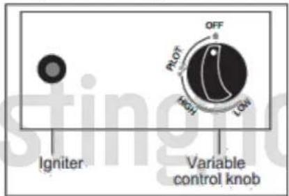 WESTINGHOUSE WES31-9200 - Before Lighting: - 2