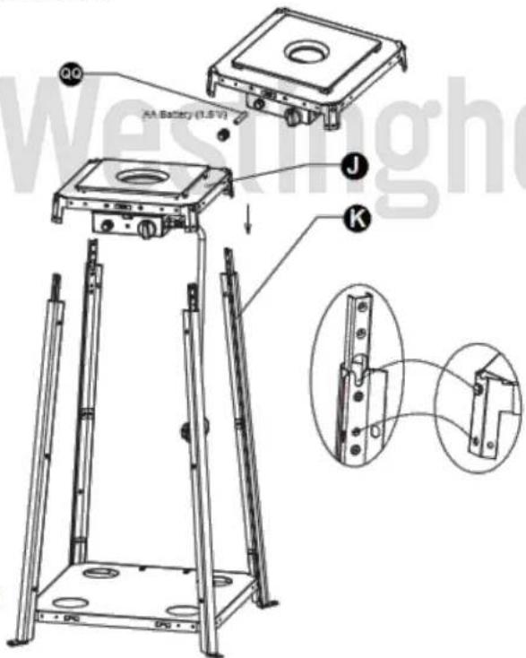 WESTINGHOUSE WES31-9200 - INSTALLATION - 12