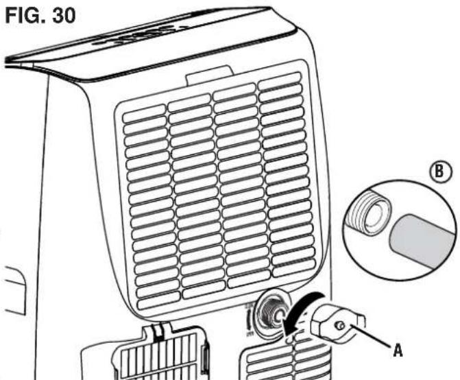 WESTINGHOUSE WPac14000h - Drenaje continuo en modo seco: - 2