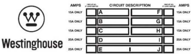 WESTINGHOUSE WMTS30A10C - WARNING - 3