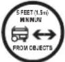 WESTINGHOUSE WMTS30A10C - SAFETY SYMBOLS - 8