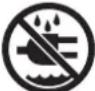 WESTINGHOUSE WMTS30A10C - SAFETY SYMBOLS - 6