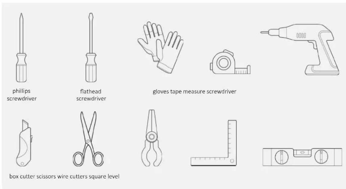 HOOVER HONBQT3518E - Tools needed - 1