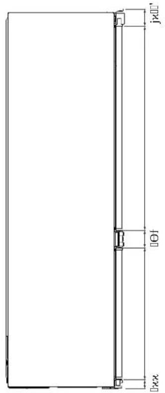 HOOVER HONBQT3518E - Install this product in a location where the ambient temperature is not lower or higher than the operating temperature indicated on the product label: otherwise, the appliance will not function correctly. - 3
