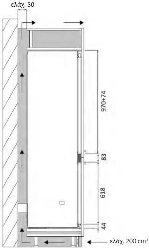 HOOVER HONBQT3518E - Εγκατάσταση σε στήλη - 1