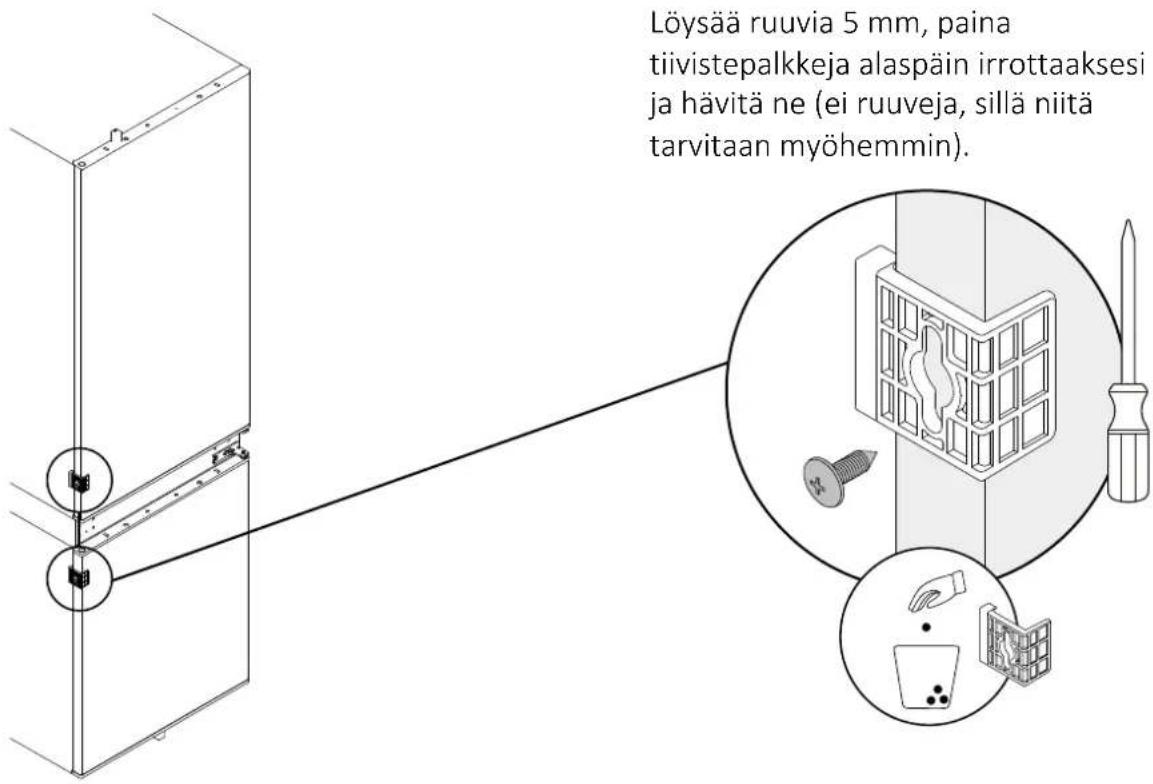 HOOVER HONBQT3518E - Ovien avaaminen - 1