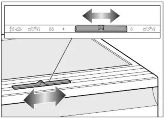 MIELE KFN 7934 D - Sélectionner un taux d'humidité faible △ - 1