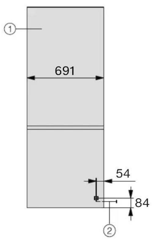 ① 691 54 84 ②