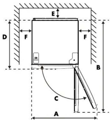 Wisberg WBVR170NFDW - DIMENSIONS - 3
