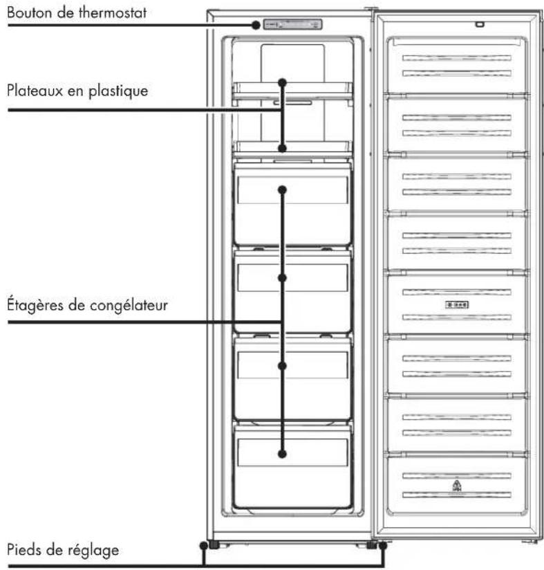 Wisberg WBVR170NFDW - DIMENSIONS - 1