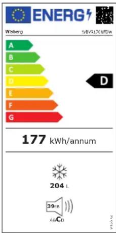 Wisberg WBVR170NFDW - 1