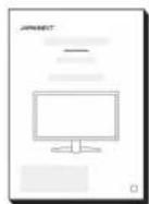 Japannext JN-i27QR-C65W-HSP - LED LCD Monitor - 65W power supply - 1