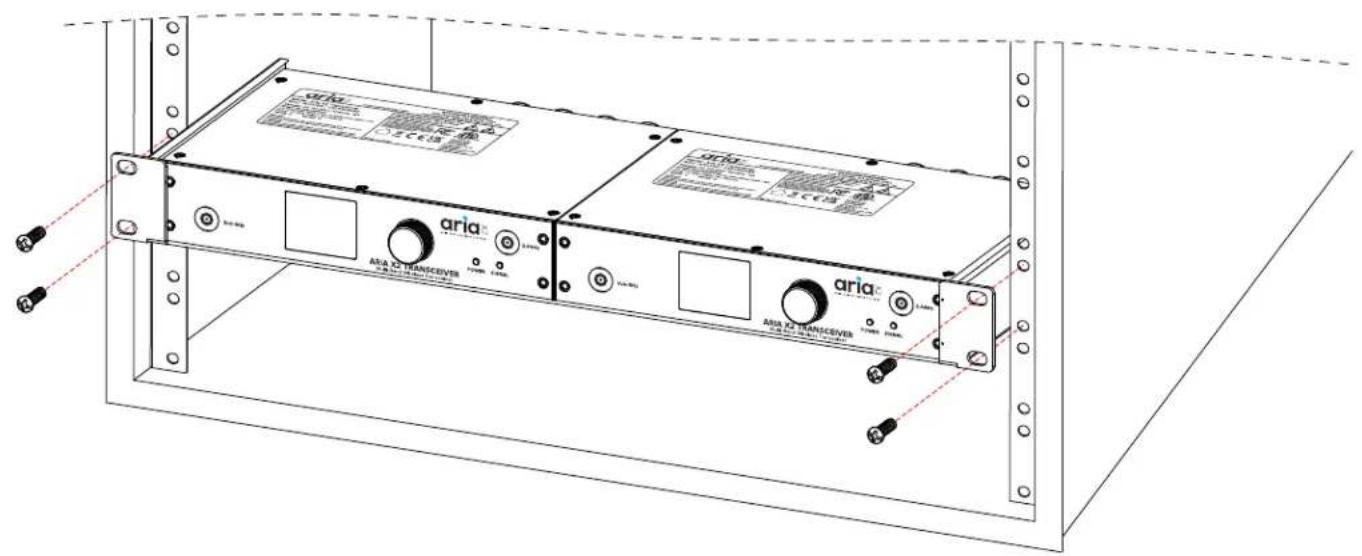 Elation ARIA X2 TRANSCEIVER - ÉTAGÈRE ARIA RACK (VENDU SEPARÉMENT) : - 1