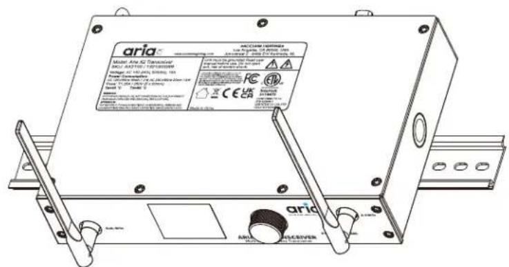 Elation ARIA X2 TRANSCEIVER - ADAPTATEURSPOUR RAIL DIN 35 MM (VENDUS SEPARÉMENT) : - 4
