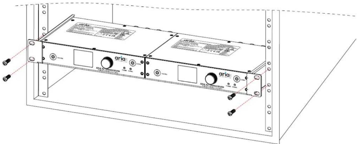 Elation ARIA X2 TRANSCEIVER - ARIA RACK SHELF (SOLD SEPARATELY): - 1