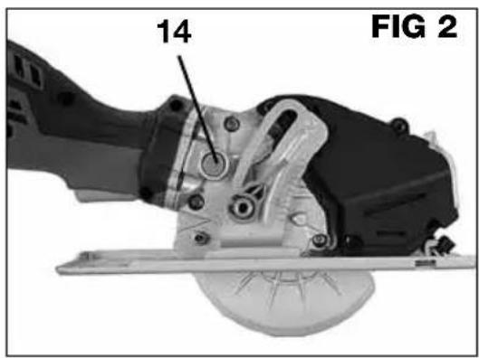 Genesis GMCS547C - REMOVING THE BLADE (FIG 3) - 1