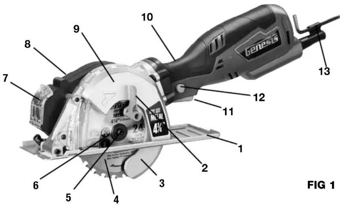 Genesis GMCS547C - SYMBOLS - 13