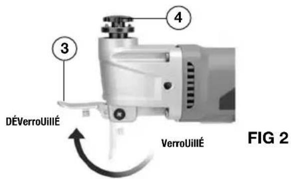 Genesis GMT35T - INSERTION ET RETRAIT DES ACCESSOIRES (FIG 2 & 3) - 1