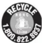 Genesis GLIW2012BH - IMPORTANT BATTERY INFORMATION: DISPOSING OF THE BATTERY - 1