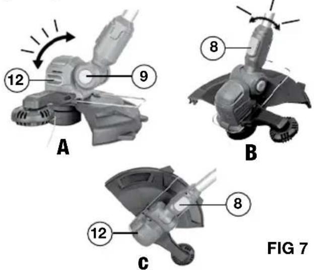 Genesis GLGST20B - To Adjust the Auxiliary Handle (FIG 5) - 2