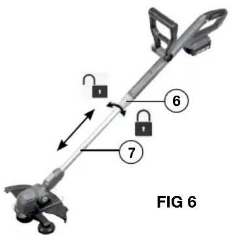 Genesis GLGST20B - To Adjust the Auxiliary Handle (FIG 5) - 1