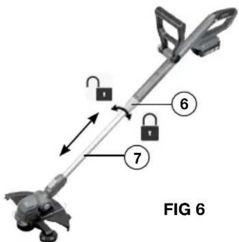 Genesis GLGST20B - Pour ajuster la poignée auxiliaire (FIG 5) - 1