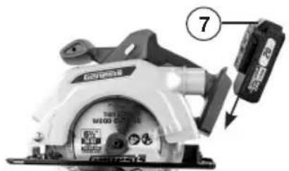 Genesis GLCS2065B - INSTALACION Y RETIRADA DEL PAQUETE DE BATERIA (FIG 4) - 1