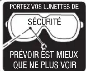 Genesis GLCS2065B - Repérez ce symbole qui signale d'importantes précautions de sécurité. Cela peut dire faites attention! Notre sécurité est en jeu. - 2