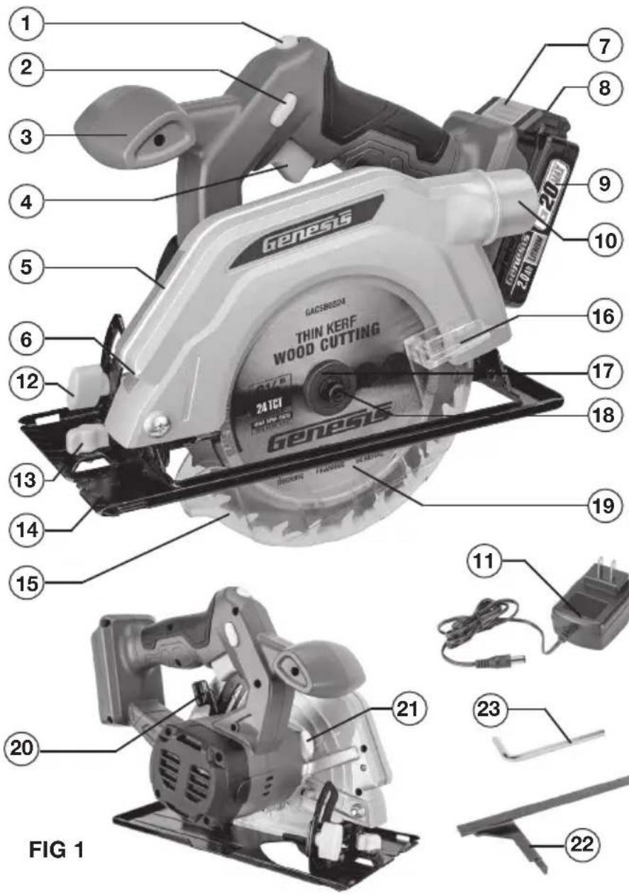 Genesis GLCS2065B - DESCRIPCION DEL PRODUCTO - 1