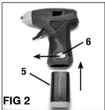 Genesis GLGG08B - INSTALLATION OU RETRAIT DE LA BATTERIE (FIG 2) - 1