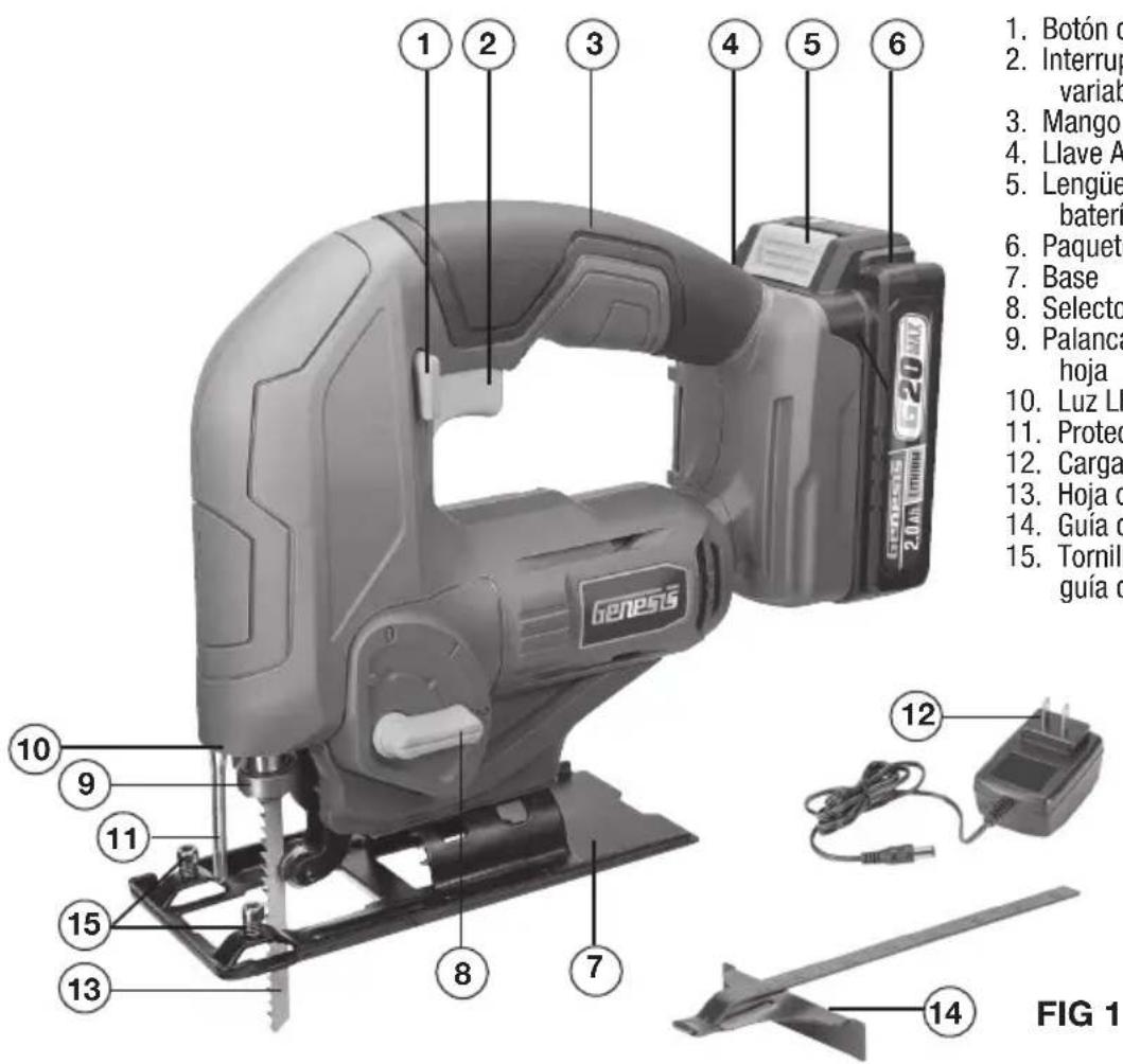 Genesis GLJS20B - DESCRIPCIÓN DEL PRODUCTO - 1