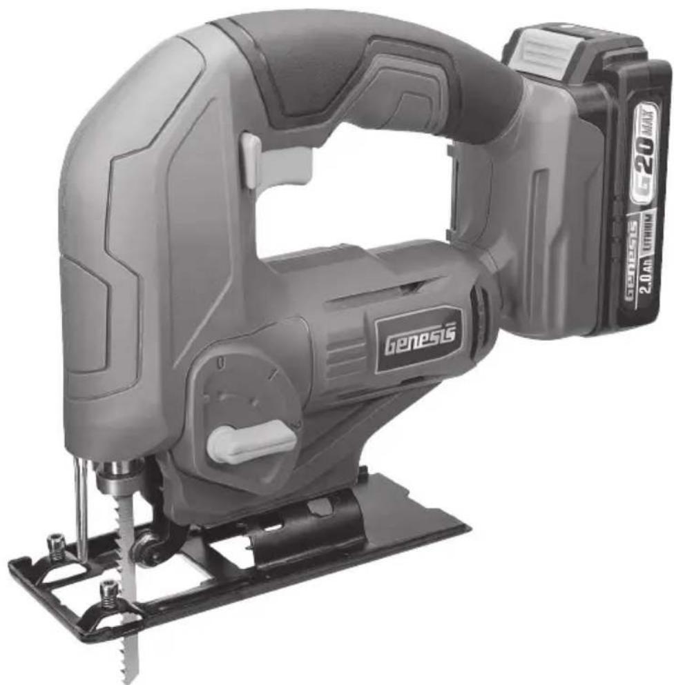 Genesis GLJS20B - Operator's Manual - 1