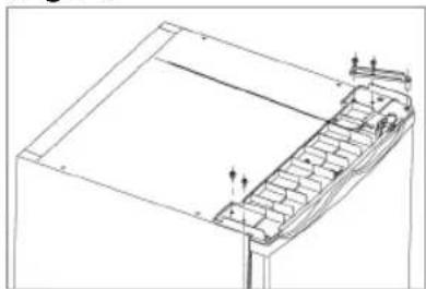 SEVERIN VKS 8843 - Changing the door hinge - 2