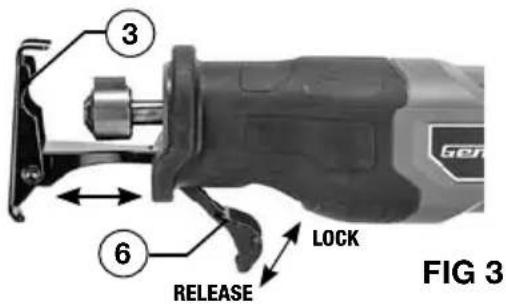 Genesis GLRS20B - ADJUSTING THE FRONT SHOE (FIG 3) - 1