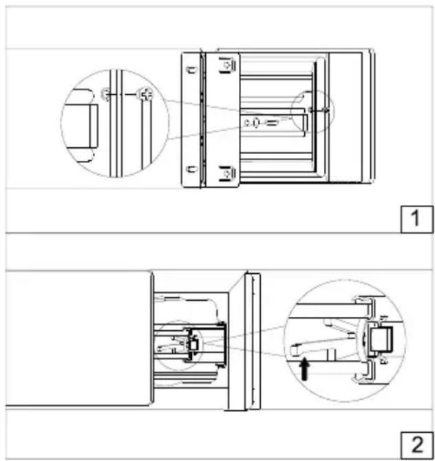 BLAUPUNKT 5WS614FF0 - SCHUBLADE ENTFERNEN - 1