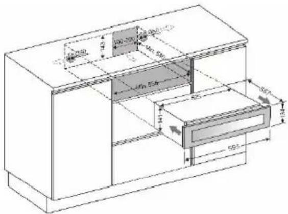 BLAUPUNKT 5WS614FF0 - CAJÓN EMPOTRADO - INSTRUCCIONES - 1