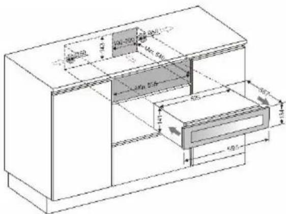BLAUPUNKT 5WS614FF0 - EINBAUSCHUBLADE - ANLEITUNG - 1