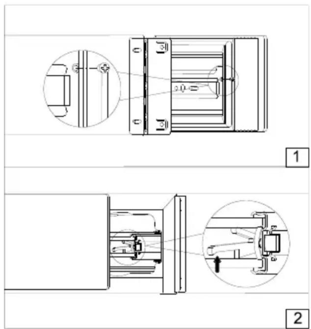 BLAUPUNKT 5WS614FF0 - RETRAIT DU TIROIR - 1