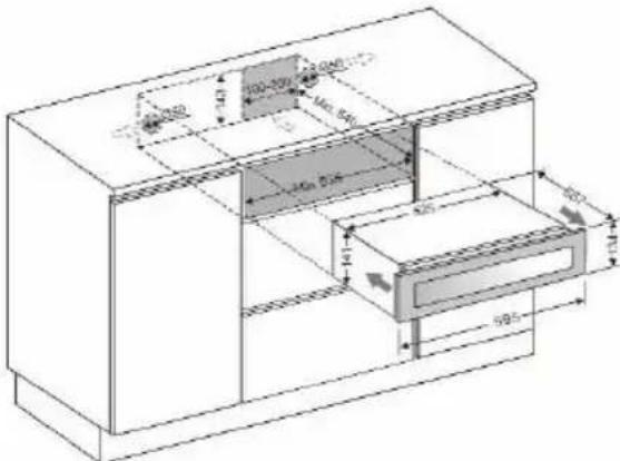 BLAUPUNKT 5WS614FF0 - ISTRUZIONI PER IL CASSETTO INCORPORATO - 1
