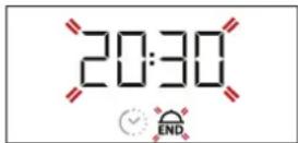 BLAUPUNKT 5B40P0260 - PROGRAMMING THE END COOKING TIME/DELAYED START - 1