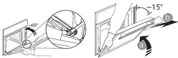 BLAUPUNKT 5B40P0260 - CÓMO EXTRAER Y VOLVER A COLOCAR LA PUERTA - 2