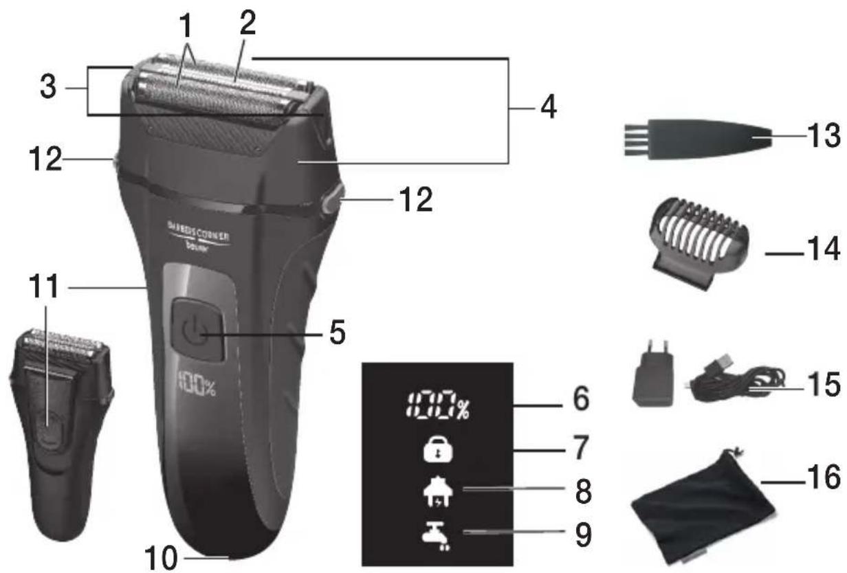 BEURER HR 7000 - Device description - 1