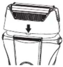 BEURER HR 7000 - Pulire il sistema di taglio triplice sotto acqua corrente - 2