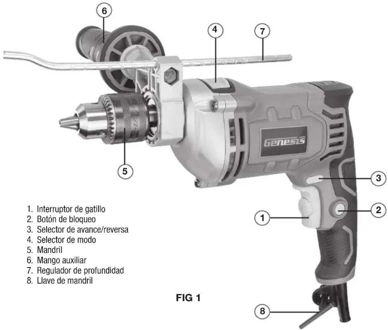 Genesis GHD1275B - DESCRIPCIÓN DEL PRODUCTO - 1