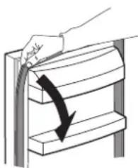 IKEA BERGSNÄS 606.078.83 - Cleaning the door gaskets - 1