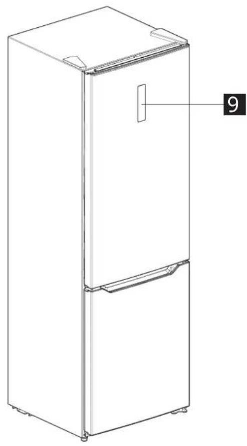 IKEA BERGSNÄS 606.078.83 - Descripción del aparato - 2